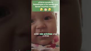 Fisioterapia para expulsar mocos bebes👶 ¿cómo funciona Clínicas h3 [upl. by Nylassej926]