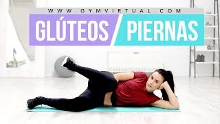 Rutina para trabajar glúteos y piernas  10 minutos GymVirtual [upl. by Nozicka576]