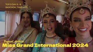 TOP 9 MGI 2024  DAY 56  PAGEANT ARCHIVES missgrandinternational thailand [upl. by Treboh566]