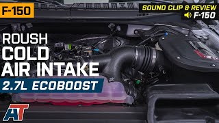 20182019 F150 27L EcoBoost Roush Cold Air Intake Sound Clip amp Review [upl. by Reynold]