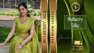 Mulberry Silk  Premium Sarees  Silverlines [upl. by Nylesor]