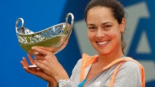 Ana Ivanovic vs Zahlavova Strycova Birmingham 2014 Final Highlights [upl. by Moyna]