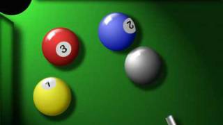 Pool Table Animation [upl. by Eimaral]