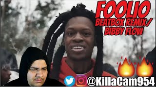 Foolio  Beatbox RemixBibby Flow Reaction  KillaCamReacts [upl. by Raynard]