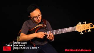 Belajar Bass  Chord di dalam Bass  Victor Prabowo [upl. by Ecilef73]