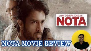 Nota review  Nota Movie Review by Filmi craft  Vijay Deverakonda  Anand Shankar  Mehreen Pirzada [upl. by Francyne]