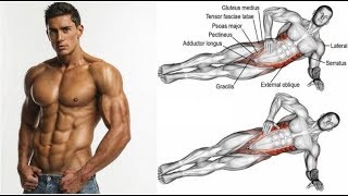 7 BEST OBLIQUE EXERCICES  V Cut Abs Workout [upl. by Finzer]