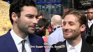 Dean OGorman and Aidan Turner Hobbit interview RusSubs Дин ОГорман Эйдан Тёрнер Русские субтитры [upl. by Ynehteb]