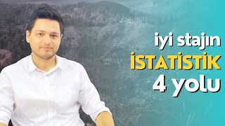 İstatistik Bölümünde İyi Staj Bulmanın 4 Yolu 👉🏿 [upl. by Cristine]