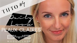 TUTO LOOK Maquillage quotidien pour peaux claires [upl. by Sutniuq464]