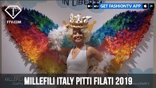 MILLEFILI Italy Pitti Filati FEB 2019  FashionTV  FTV [upl. by Flem278]