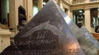 The magnetic black pyramid  pyramidion unsolved mystery  Is it from outer space  strange facts [upl. by Ludeman]