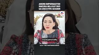 ANONG IMPORMASYON NAKUHA NILA KAY GUO SA EXECUTIVE SESSION aliceguo aliceguomayor pogo [upl. by Gibeon677]