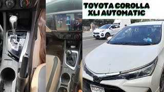 Toyota Corolla XLi 13 Manual To Automatic Transmission Conversion Complete 2015 Alhamdulillah [upl. by Enenaj]