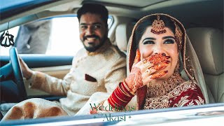 Hamza amp Abeera  Baraat  Highlight  2023  Cinematic 4K  Pakistani Wedding  Akasi Studio [upl. by Cailly]