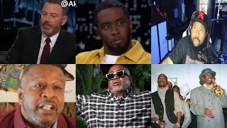 DJ Akademiks reacts to Keefe D amp Gene Deal telling Diddy Stories amp Diddy on Jimmy Kimmel [upl. by Kliber]