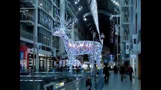 Toronto Eaton Centre  TORONTO Ontario Christmas 2011 [upl. by Heddie987]