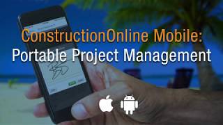 ConstructionOnline Mobile Webinar [upl. by Maryl]