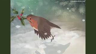 480x270 White Christmas animated ecard by Jacquie Lawson [upl. by Ycnaffit]