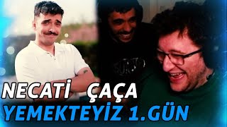 EFE UYGAÇ NECATİ ÇAÇA YEMEKTEYİZ 1 GÜN İZLİYOR [upl. by Schmitz]