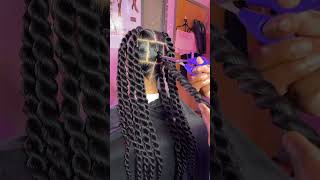 Finishing Touches  SENEGALESE TWISTS [upl. by Annahtur]