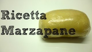 MARZAPANE ricetta marzipan recipe  Torte italiane [upl. by Amador]