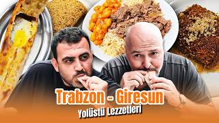 Trabzon  Giresun Yolüstü Lezzetleri  Kavurma Görele Pidesi Kadayıf  Ayaküstü Lezzetler [upl. by Dickerson]