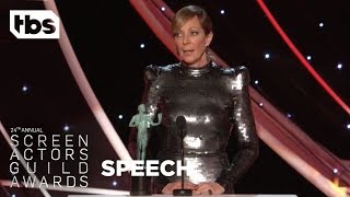 Allison Janney Acceptance Speech  24th Annual SAG Awards  TBS [upl. by Anayhd]