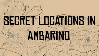 Secret Locations In Ambarino Red Dead Redemption 2 [upl. by Ailehc]