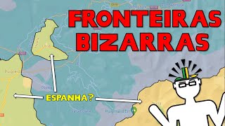 10 fronteiras mais BIZARRAS do mundo 😱 [upl. by Bathsheb213]