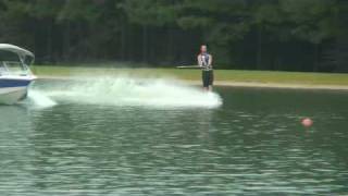 Chris Parrish Ties The Mens Water Ski Slalom World Record on his new GOODE 9900SL [upl. by Annayt]