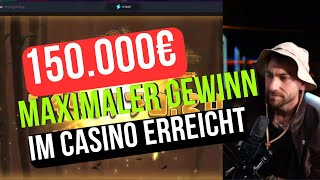 150000 € GEWINN im CASINO  ZOIS GEWINNT in 1212min ein doppeltes Jahresgehalt  Zois Highlights [upl. by Lertnahs]