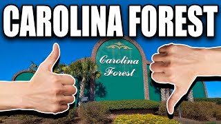 Pros amp Cons of Living In Carolina Forest In Myrtle Beach SC [upl. by Ofella790]