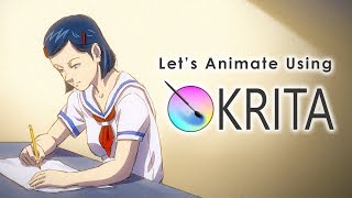 Lets Animate 1  2D Animation Anime 🏫 📚 ✏ [upl. by Fitzhugh482]