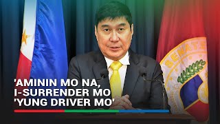 Kamaganak ng senador Raffy Tulfo has message for passenger of viral SUV with 7 plate [upl. by Grand420]