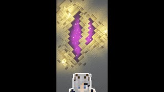 AMAZING Glass Portals 🔮 in Minecraft  shorts [upl. by Nohsad]