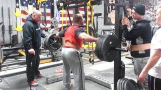 Cambered bar squats at EliteFTS [upl. by Adnilreb]