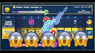 Angry Birds Transformers  PRIME PASS SEASON 5 Level 1324  Earthquake Mode [upl. by Arod]