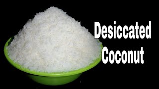 Desiccated Coconut Recipe in Malayalam Home made Desiccated Coconut recipe in Malayalam  MomampChild [upl. by Eanad]