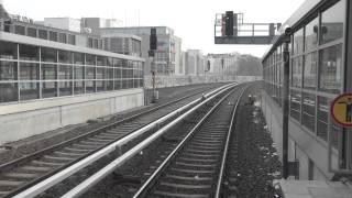 Führerstandsmitfahrt SBahn Berlin von Spandau nach Ostbahnhof auf der S5 in 4K [upl. by Flint]