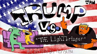 Trump vs The Lightbringer  Oney Plays Animated [upl. by Nodnal843]