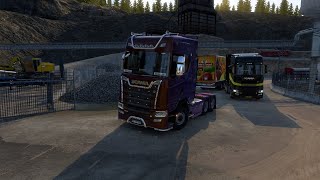 ets2 kirkenes yolları [upl. by Swetlana]