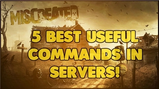 Miscreated Patch 46a  TOP 5 Best Useful Commands In Servers [upl. by Ettesil]