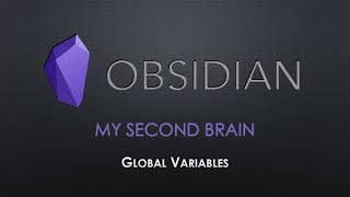 Obsidian Tutorial  How to use variables in dataview [upl. by Oina]