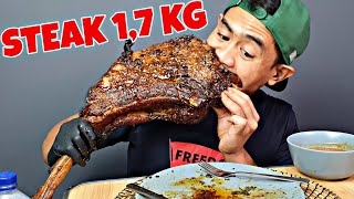 GILAAAA MUKBANG STEAK SAPI TOMAHAWK 17 KG SPECIAL IDUL ADHA [upl. by Adnarb706]