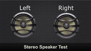 Stereo Speaker Test  Headphone Test  Left Right Channel Test  stereo [upl. by Eneg940]