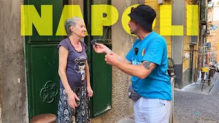 LA LINGUA NAPOLETANA tra la gente a Napoli [upl. by Thedric]