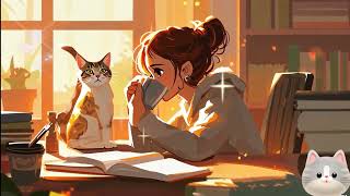 📚Boost Your Brainpower Cattastic LOFI Beats for Work amp Study No Slacking Allowed 🚀 [upl. by Cedar]