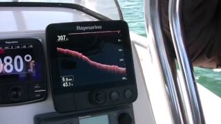 Raymarine Dragonfly Sea Trial Long Island Sound [upl. by Combe]