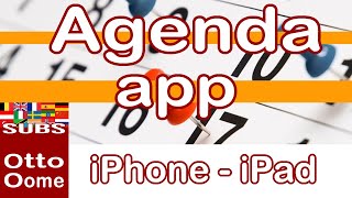 Hoe maak je een nieuwe agenda op je iPhone [upl. by Tellford]